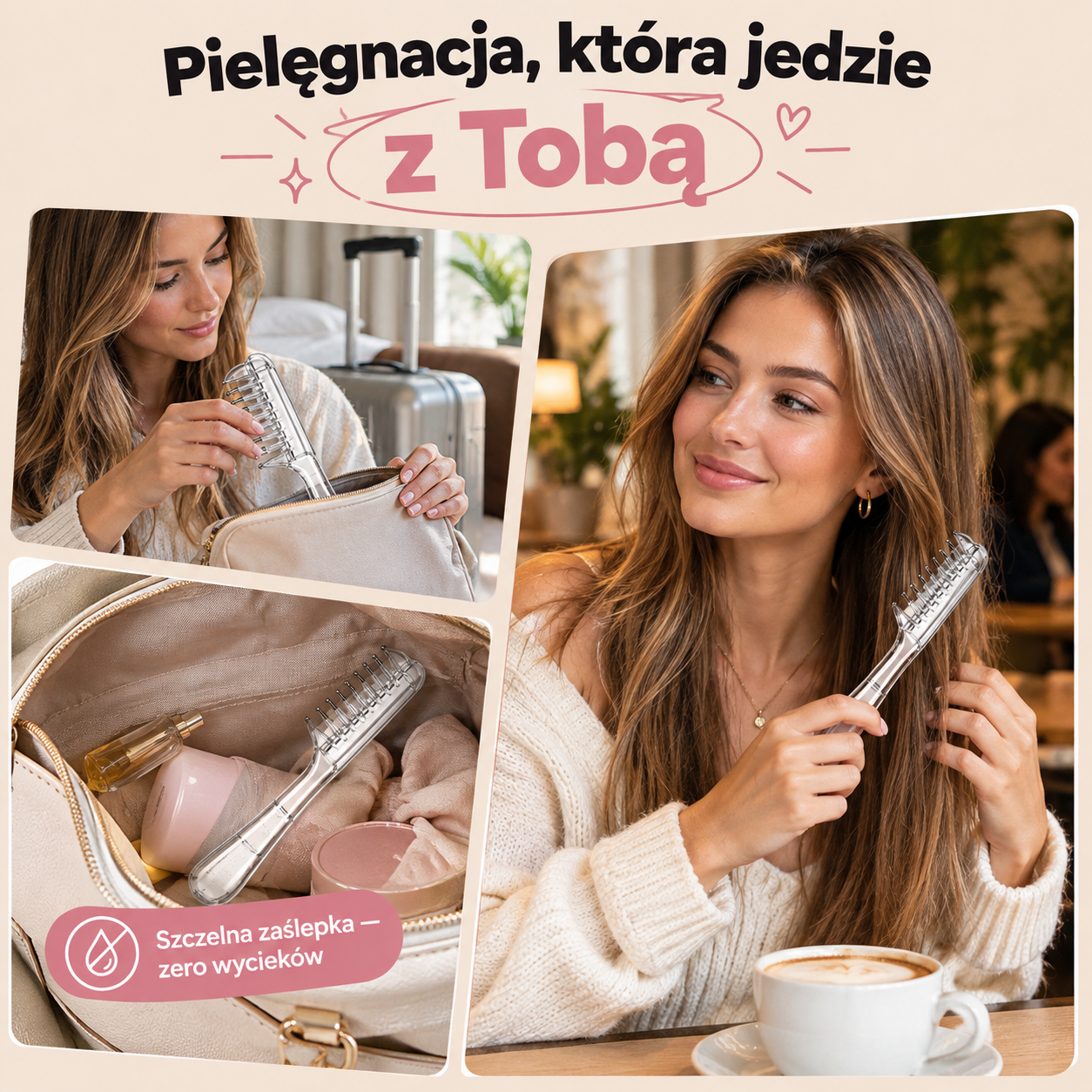 PureGlow zawsze pod ręką - w podróży i na co dzień
