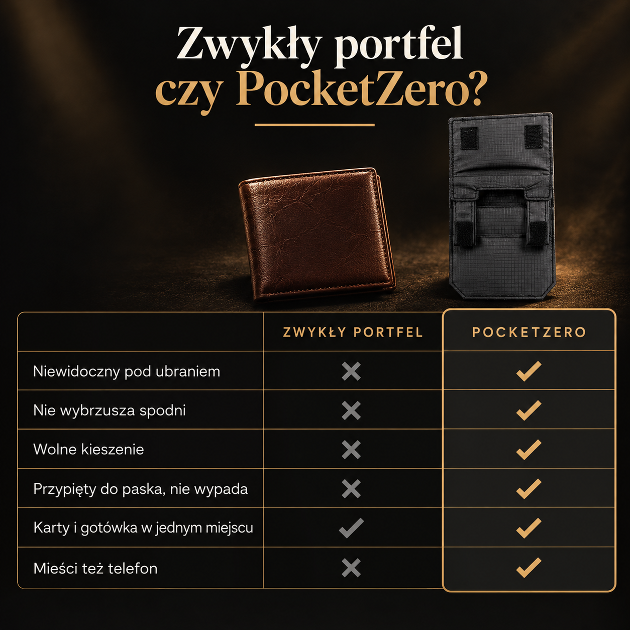 Zwykły portfel czy PocketZero - porównanie